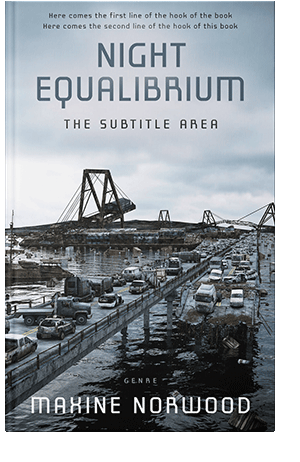 Pre Made Book Cover Heather