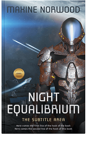 Pre Made Book Cover Shark