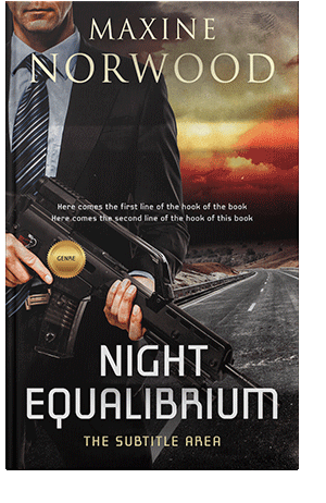 Pre Made Book Cover Sorrell Brown