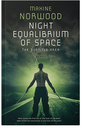 Pre Made Book Cover Aztec