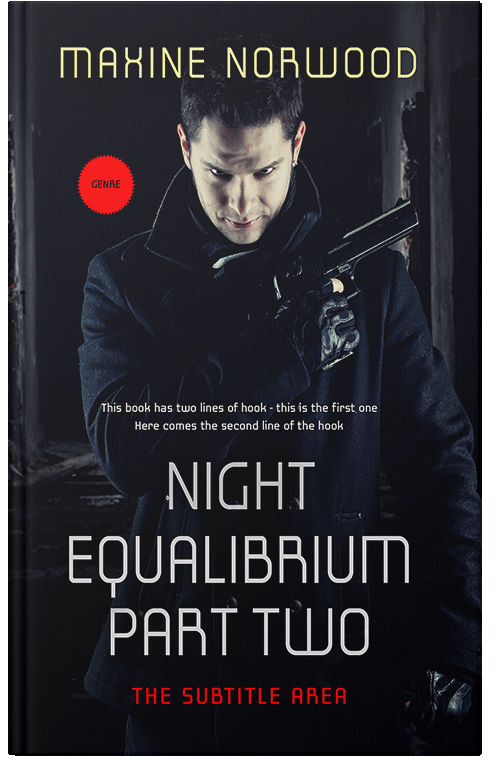 Front view of Premade Mystery & Thriller & Suspense Book Cover - Vulcan