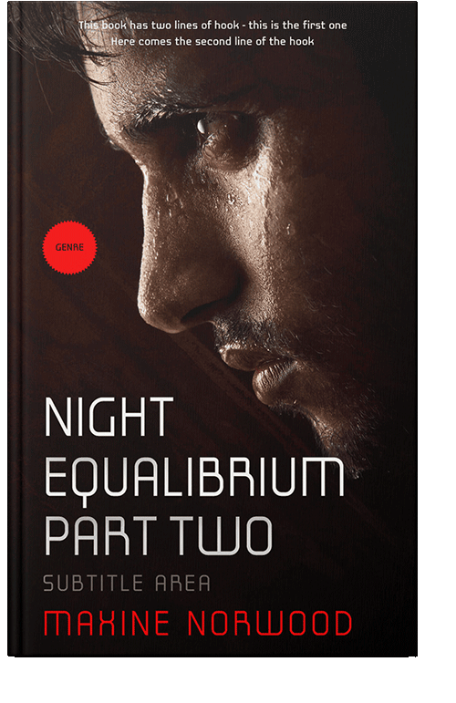 Front view of Crowshead #1964 - Premade Romance Book Cover