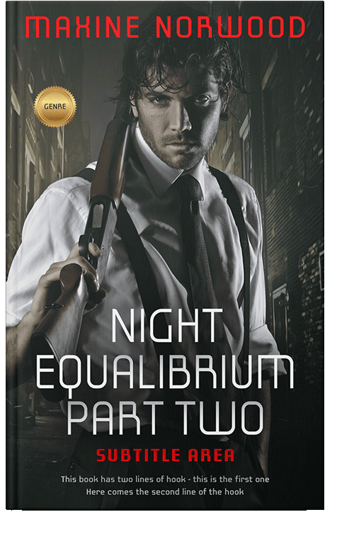 Front view of Heavy Metal #1965 - Premade Romance Book Cover