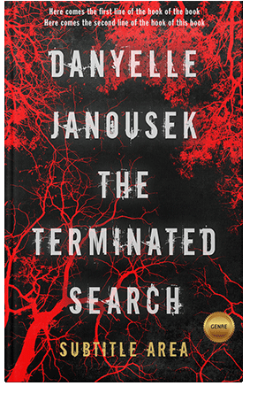 Pre Made Book Cover Cocoa Brown