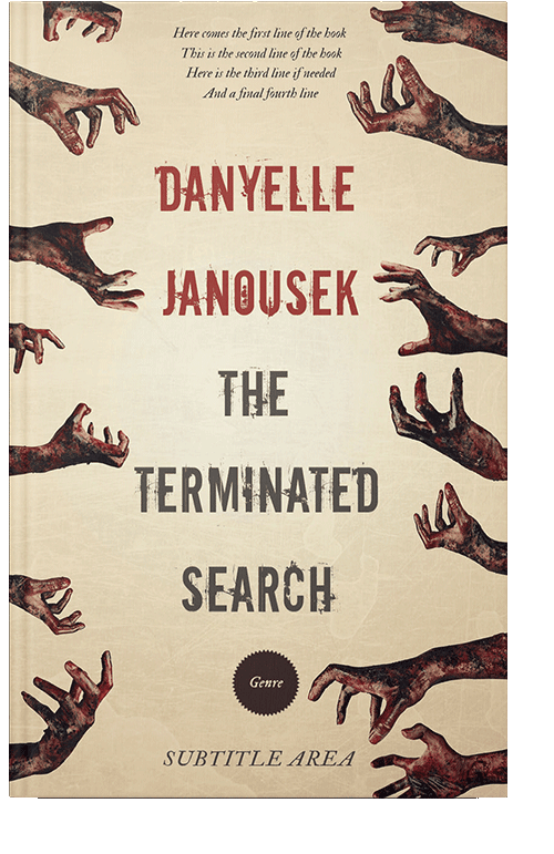 Front view of Almond #1980 - Premade Mystery & Thriller & Suspense Book Cover