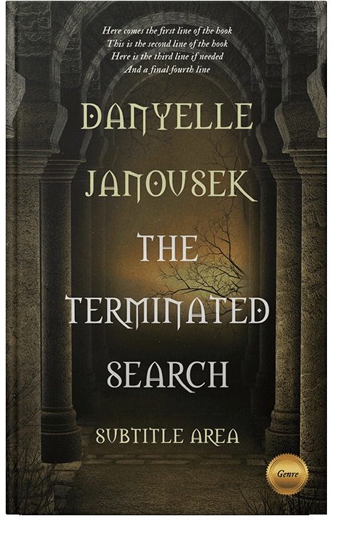 Front view of Eternity #1984 - Premade Fantasy Book Cover