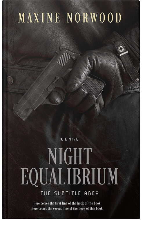 Front view of Cocoa Brown #1988 - Premade Mystery & Thriller & Suspense Book Cover