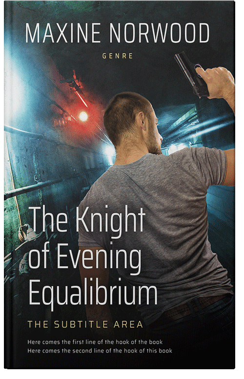 Front view of Shark #1990 - Premade Mystery & Thriller & Suspense Book Cover