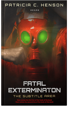 Pre Made Book Cover Crowshead