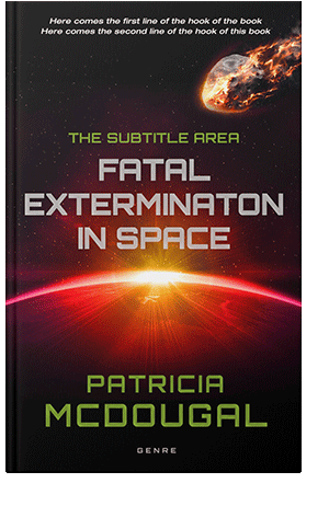 Pre Made Book Cover Chestnut Rose