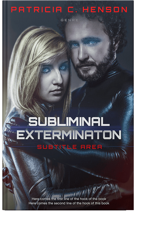 Front view of Charade #2004 - Premade Science Fiction Book Cover