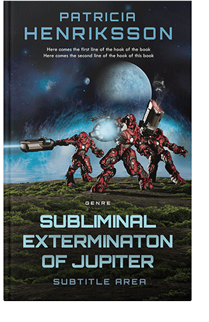 Pre Made Book Cover Woodsmoke