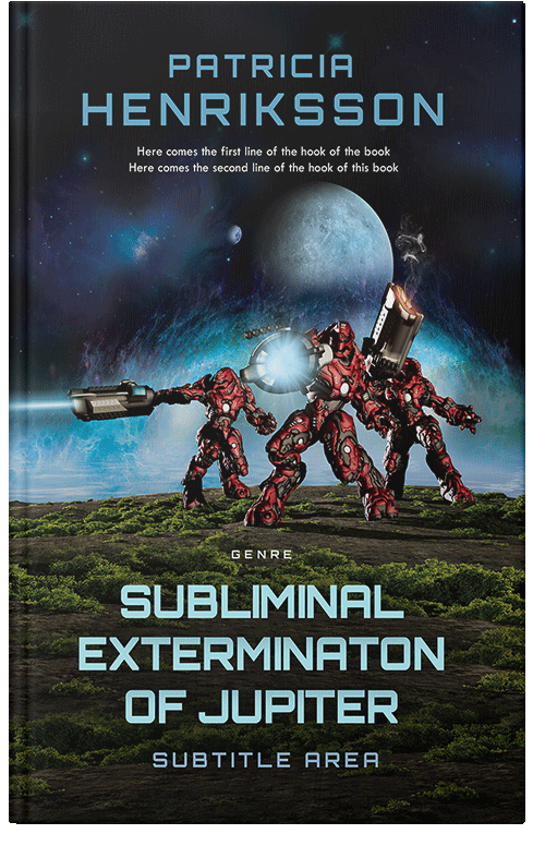 Front view of Woodsmoke #2011 - Premade Science Fiction Book Cover