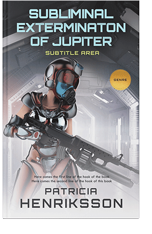 Pre Made Book Cover French Gray