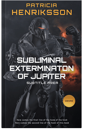 Pre Made Book Cover Shark