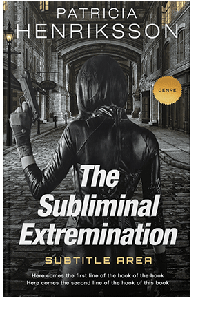 Pre Made Book Cover Log Cabin