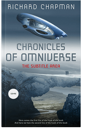 Pre Made Book Cover Blue Bayoux