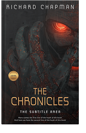 Pre Made Book Cover Cod Gray