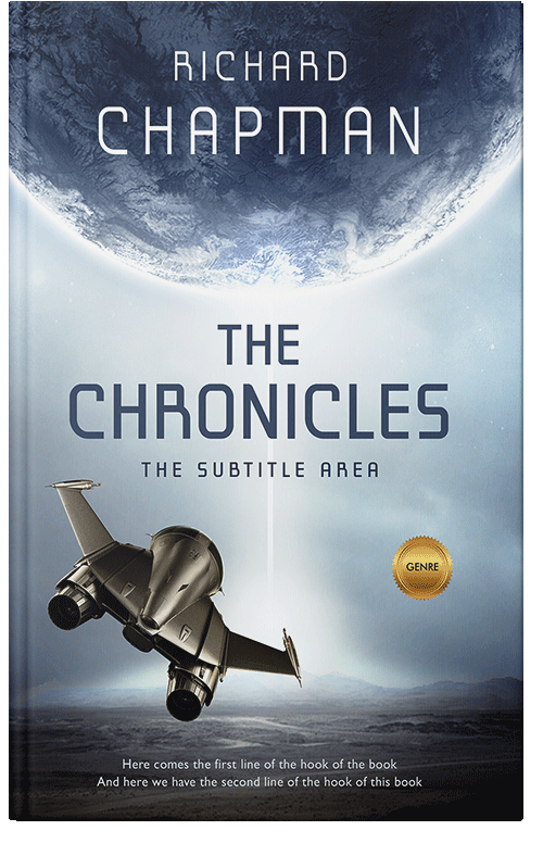 Front view of Premade Science Fiction Book Cover - Geyser