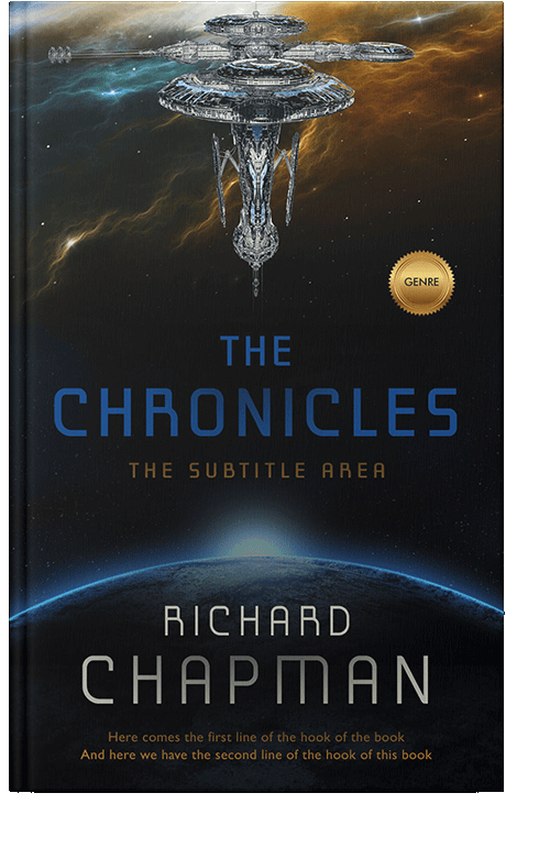 Front view of Woodsmoke #2024 - Premade Science Fiction Book Cover