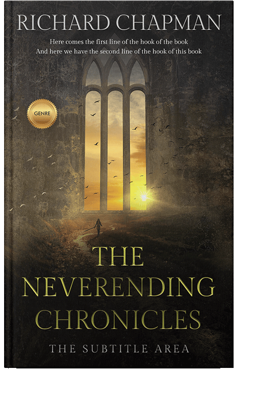 Front view of Zeus #2028 - Premade Science Fiction Book Cover