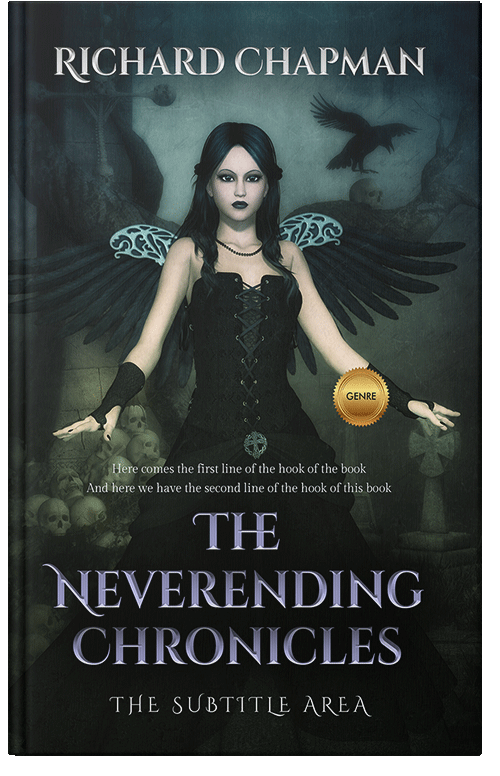 Front view of Firefly #2029 - Premade Fantasy Book Cover