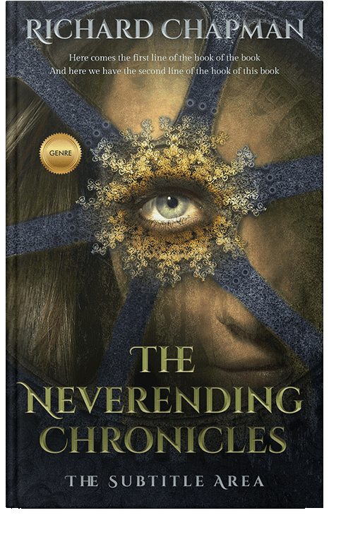 Front view of Log Cabin #2032 - Premade Fantasy Book Cover