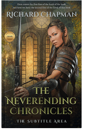 Pre Made Book Cover Zeus