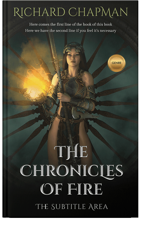 Front view of Log Cabin #2038 - Premade Fantasy Book Cover