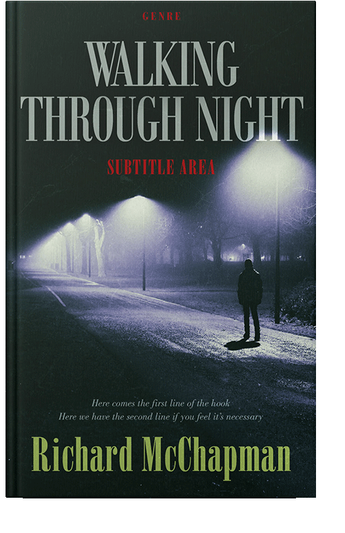 Front view of Green Spring #2059 - Premade Mystery & Thriller & Suspense Book Cover