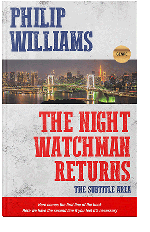 Pre Made Book Cover Gun Powder