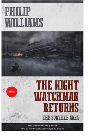 Pre Made Book Cover Bon Jour