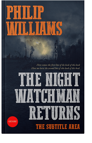 Pre Made Book Cover Antique Brass