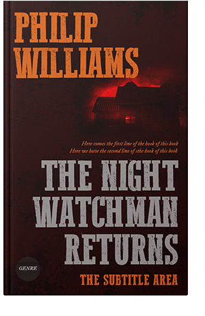 Pre Made Book Cover Muddy Waters