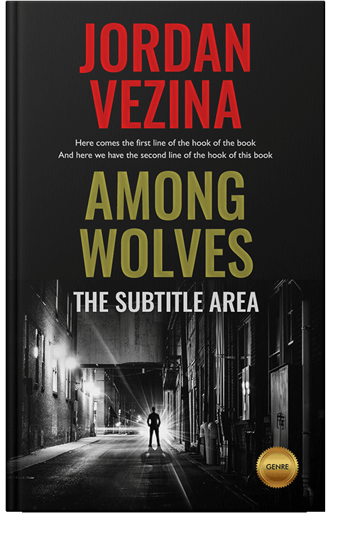 Front view of Cod Gray #2079 - Premade Mystery & Thriller & Suspense Book Cover