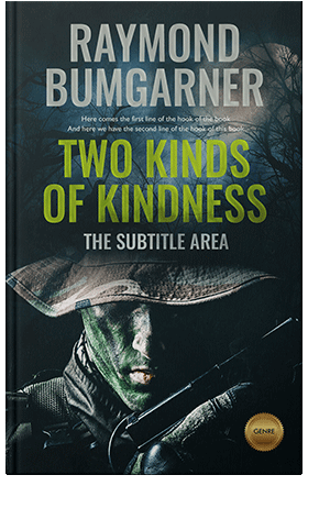 Pre Made Book Cover Locust