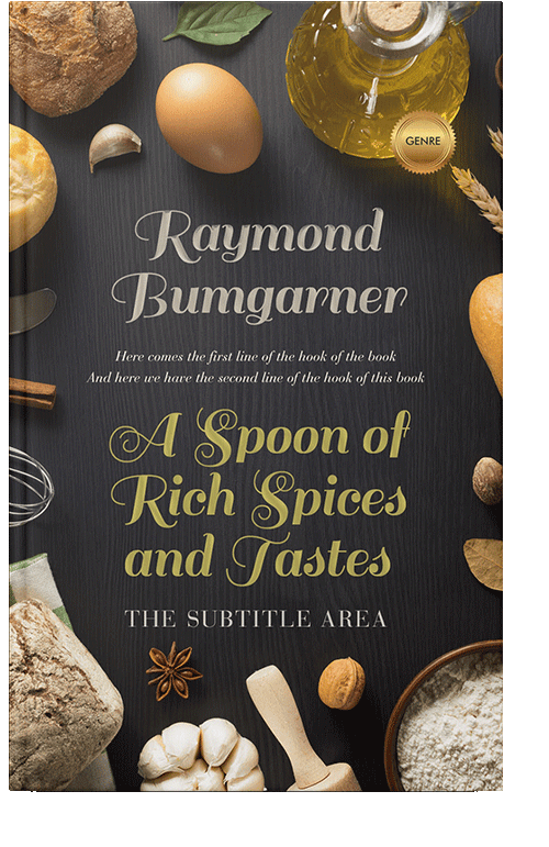 Front view of Dune #2100 - Premade Health & Dieting & Fitness Book Cover