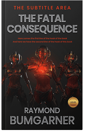 Pre Made Book Cover Cocoa Brown