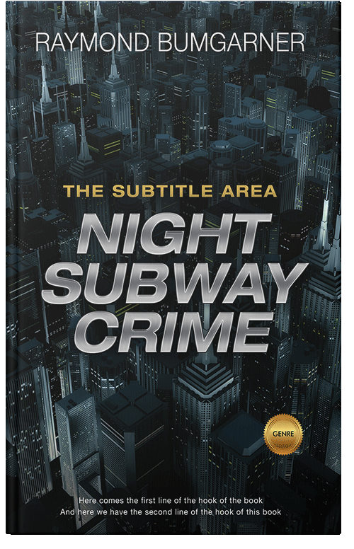 Front view of Bunker #2120 - Premade Mystery & Thriller & Suspense Book Cover