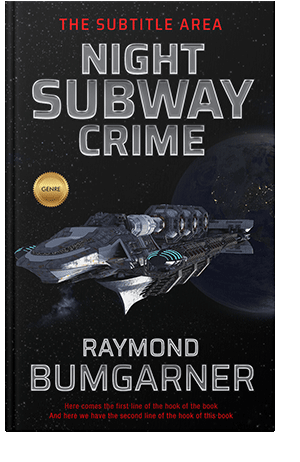 Pre Made Book Cover Silk