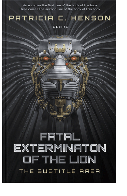 Front view of Woodsmoke #2139 - Premade Science Fiction Book Cover