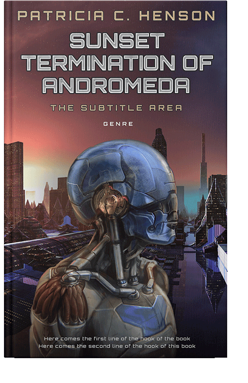 Front view of Thunder #2142 - Premade Science Fiction Book Cover