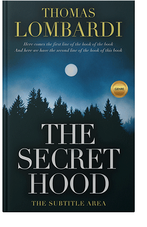 Pre Made Book Cover Black Pearl