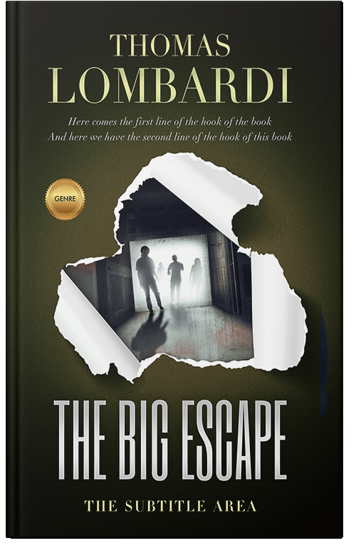 Front view of Premade Horror Book Cover - Westar