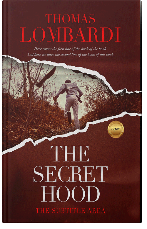 Front view of Van Cleef #2167 - Premade Horror Book Cover