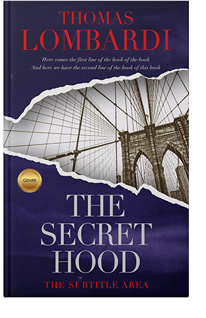 Pre Made Book Cover Wafer