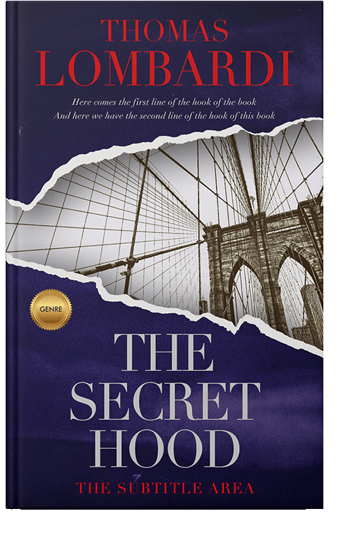 Front view of Wafer #2168 - Premade Mystery & Thriller & Suspense Book Cover