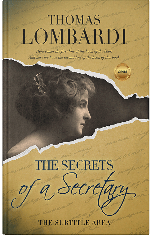Front view of Premade Historical Book Cover - Sundance