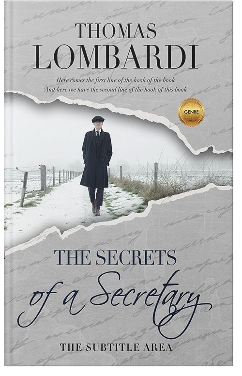 Front view of Silver Sand #2171 - Premade Mystery & Thriller & Suspense Book Cover