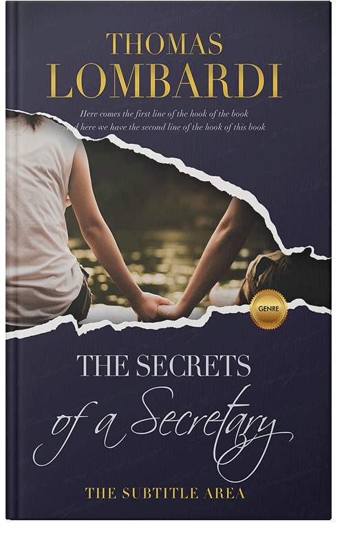 Front view of Premade Romance Book Cover - Charade